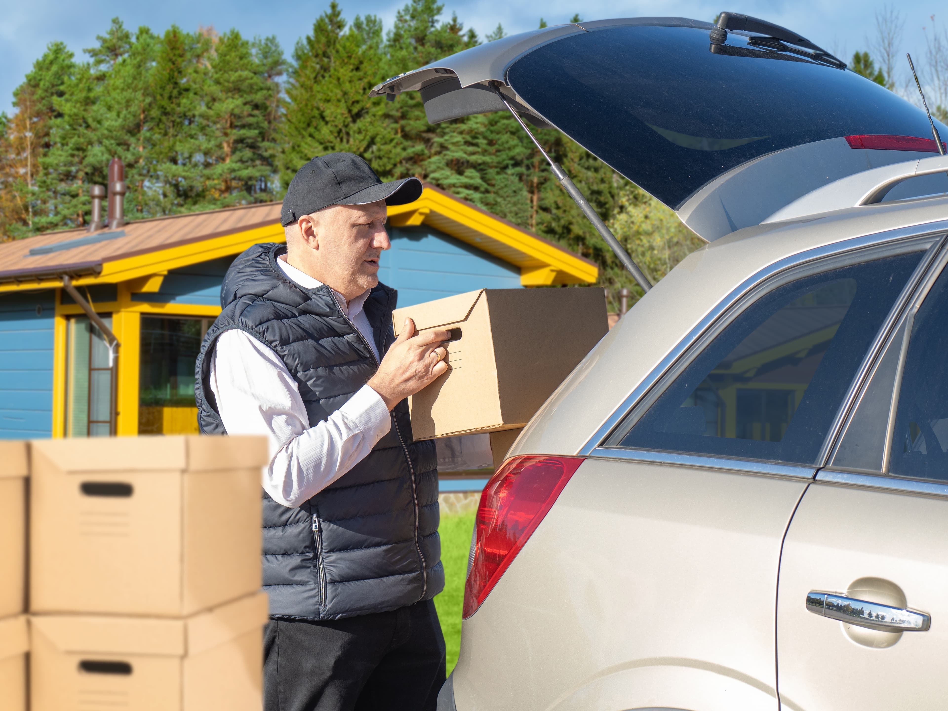 Drive-thru meal distribution