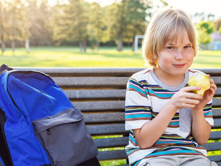 Children eating